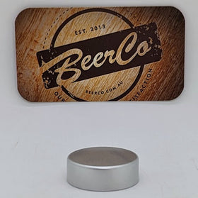 35.2mm x 12mm Silver Aluminium Closure to Suit GPI 33/400