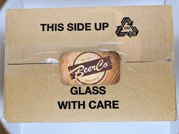 500mL High Flint Glass Apollo Bottle with Cork Mouth (Carton of 6)