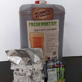 Ben's Lefty Juice | NEIPA | Artisan Ale | Fresh Wort Kit Bundle - 0