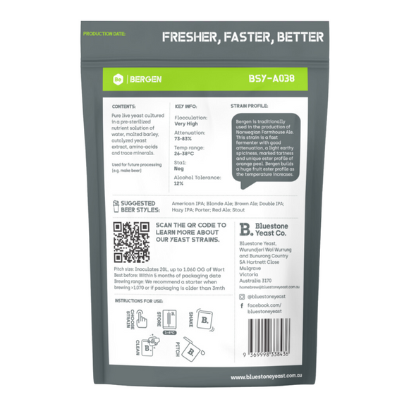 BSY-A038 Bergen Bluestone Yeast