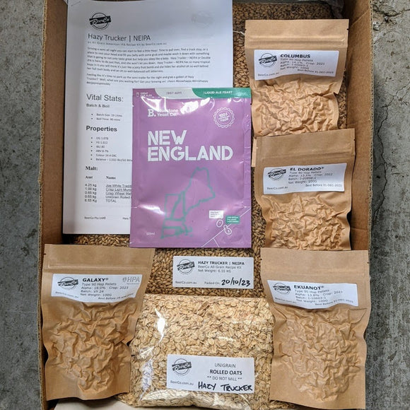 Hazy Trucker | NEIPA | BeerCo All Grain Brewers Recipe Kit