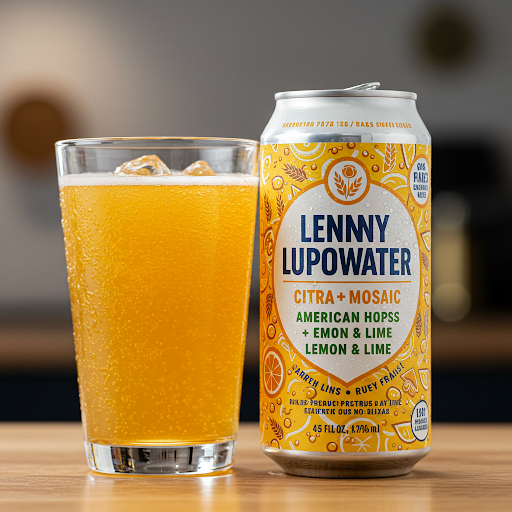 Lenny | LupoWater | Sparkling Hop Water Refresher Drinks Kit
