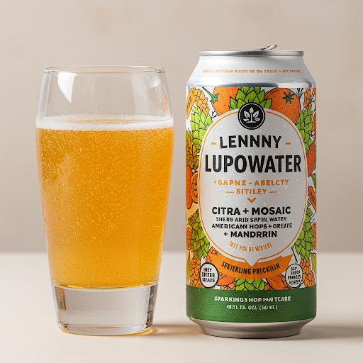 Lenny | LupoWater | Sparkling Hop Water Refresher Drinks Kit