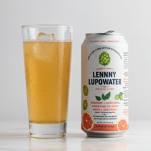 Lenny | LupoWater | Sparkling Hop Water Refresher Drinks Kit