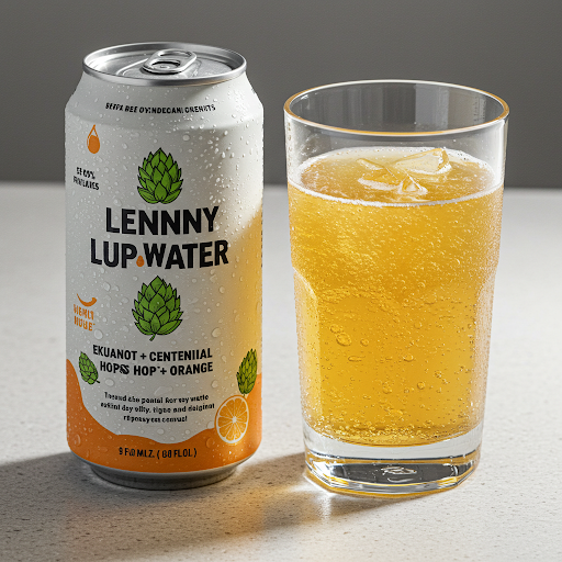 Lenny | LupoWater | Sparkling Hop Water Refresher Drinks Kit