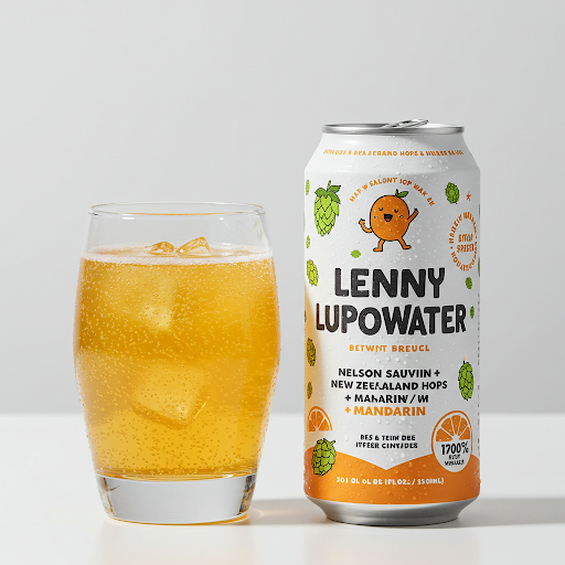 Lenny | LupoWater | Sparkling Hop Water Refresher Drinks Kit