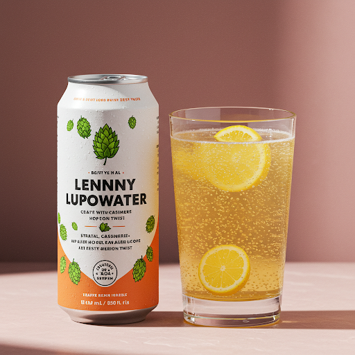 Lenny | LupoWater | Sparkling Hop Water Refresher Drinks Kit