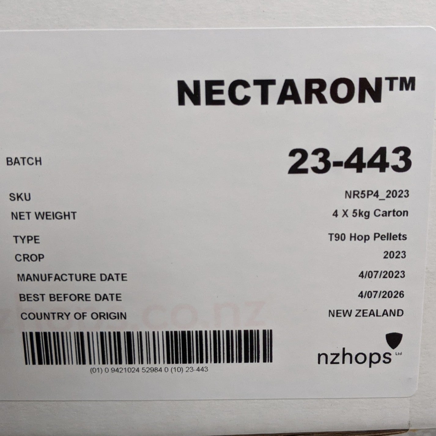 Nectaron® NZ Hops