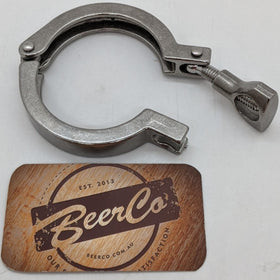2 Inch Tri Clover Clamp | Stainless Steel - 0