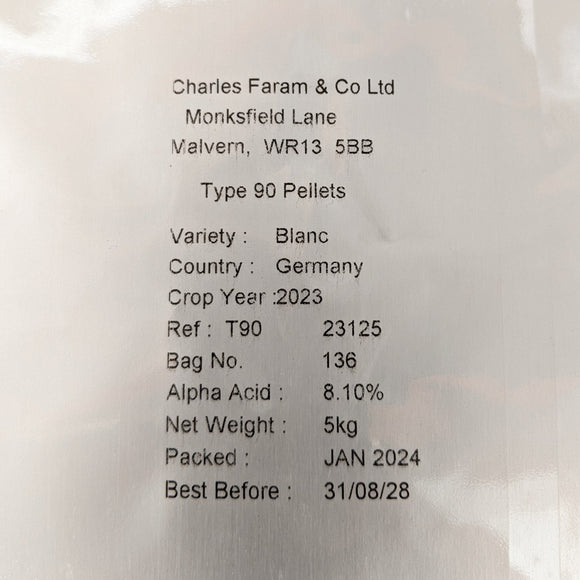 Hallertau Blanc GR Hops
