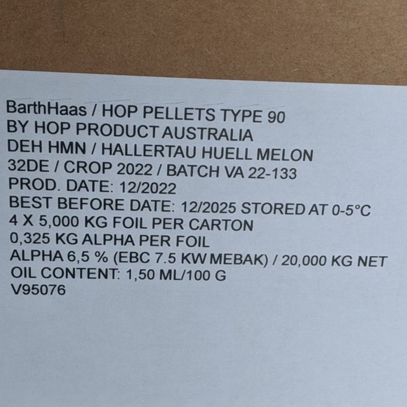 Huell Melon GR Hops