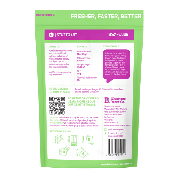 BSY-L006 Stuttgart Bluestone Yeast