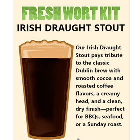 Irish Draught Stout | Fresh Wort Kit Only - 0