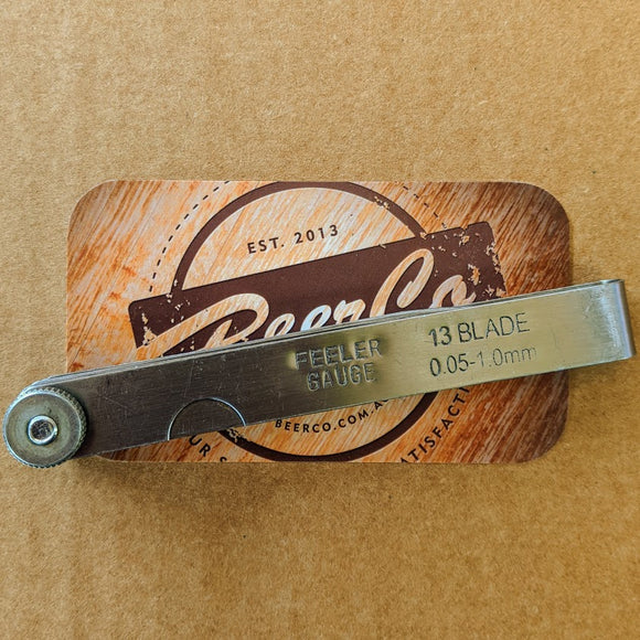 Feeler Gauge | 13 Blades | 0.05-1mm