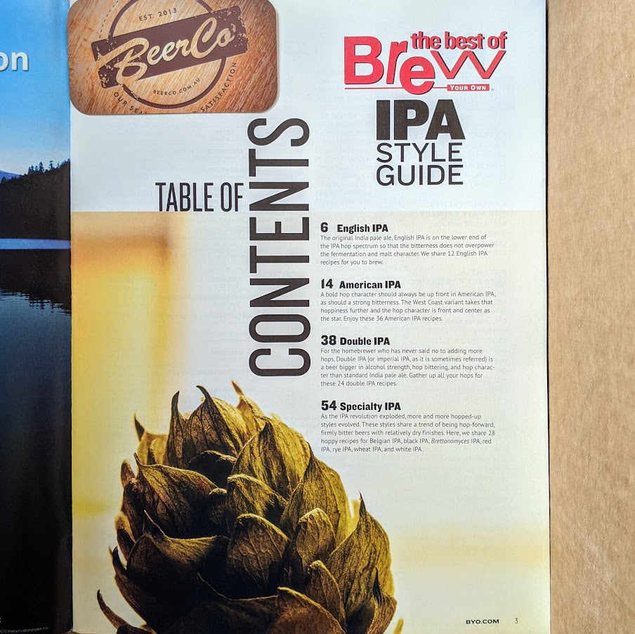 Brew Your Own - BYO Magazine - IPA STYLE GUIDE - 0