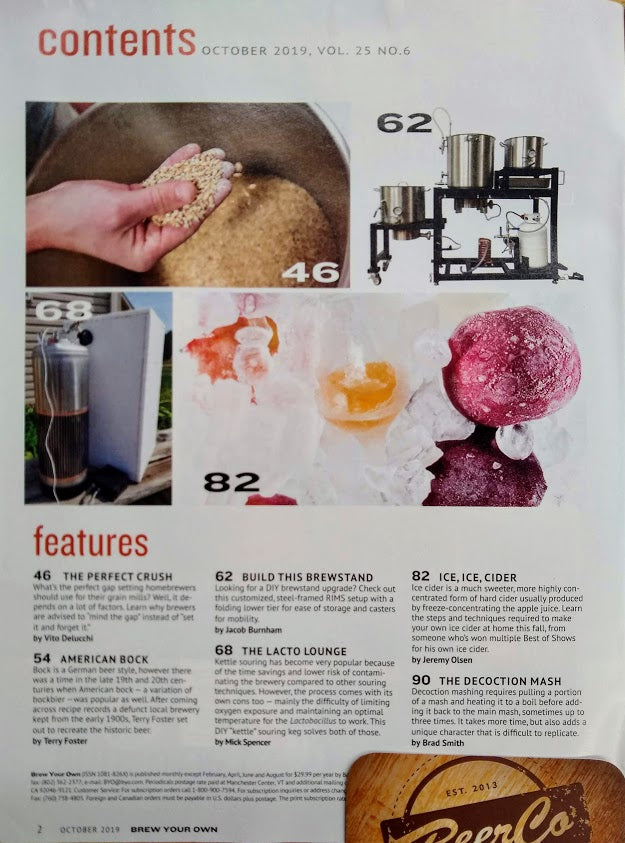 Brew Your Own - BYO Magazine - October 2019 - Vol. 25, No. 6 - 0