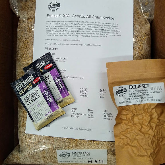 Eclipse® | XPA | BeerCo All Grain Brewers Recipe Kit