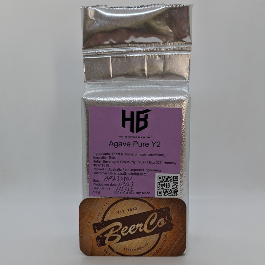 Y2 Agave Pure Yeast 500g Helter Beverages Tequila Mezcal