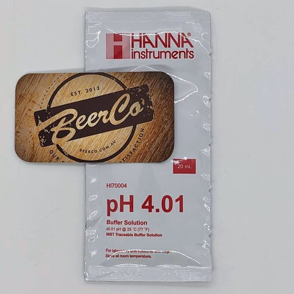 pH 4.01 Calibration Buffer Sachets | HI70004P