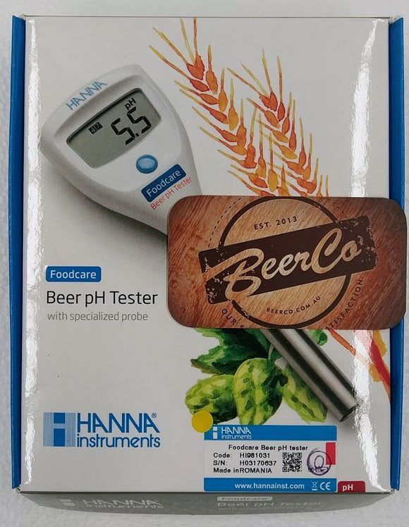 Hanna Foodcare Beer pH Tester | HI981031