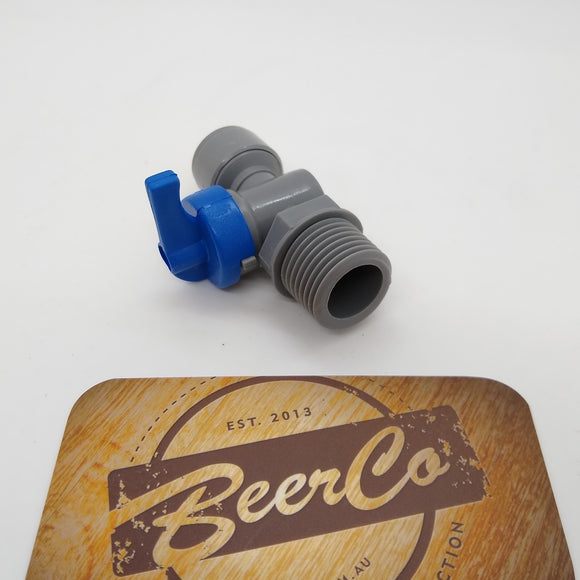 Duotight | 9.5mm (3/8”) Female x ½" Male Thread Ball Valve