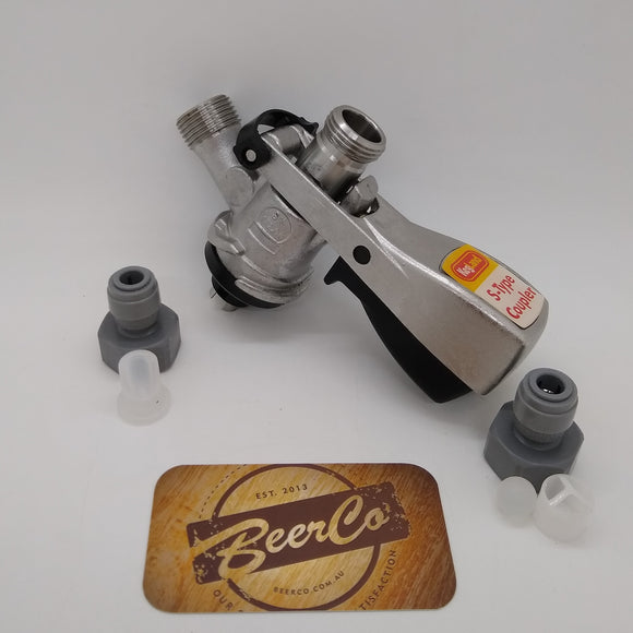 Keg Coupler | S Type (Stainless Steel)