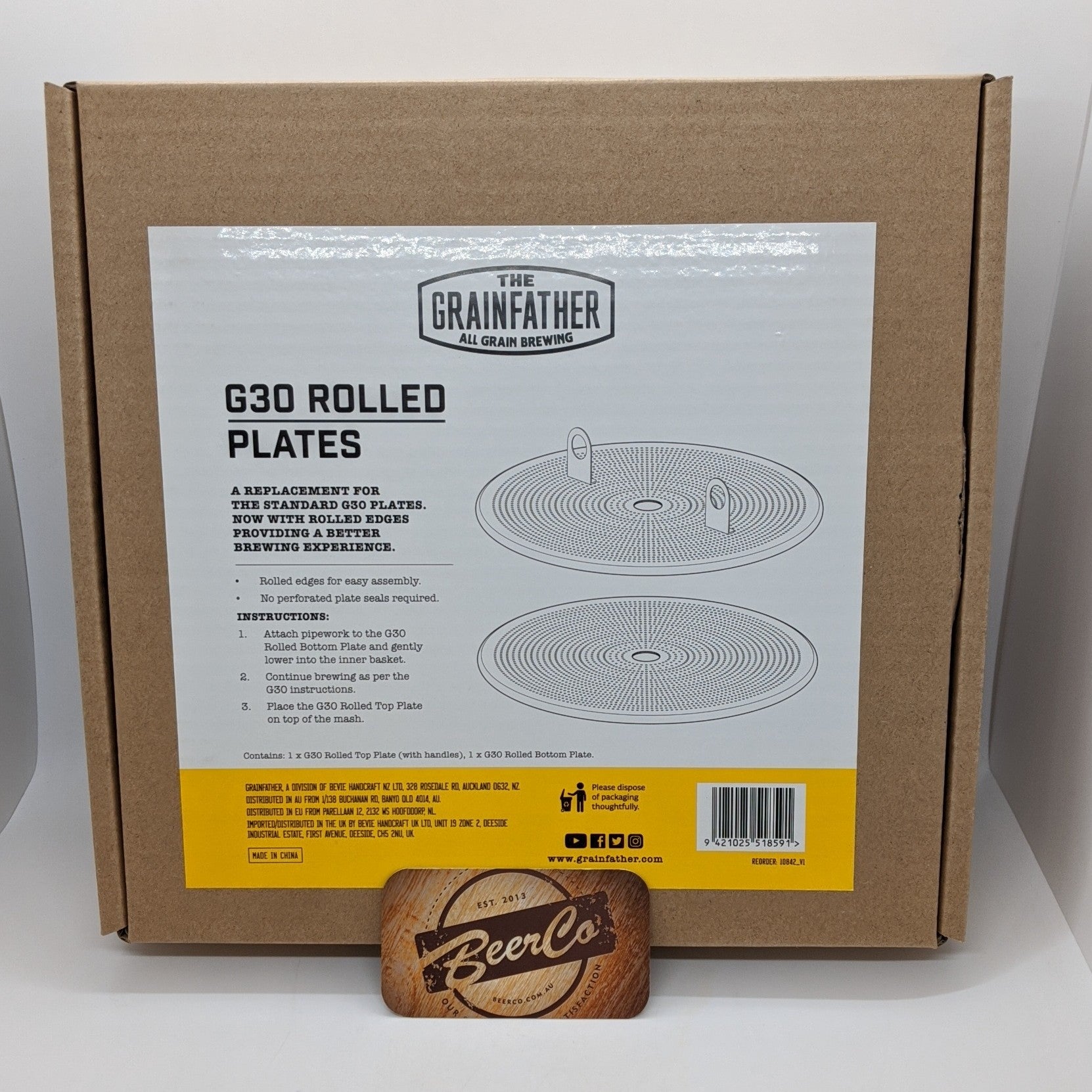 Grainfather | G30 | Roller Plates - 0