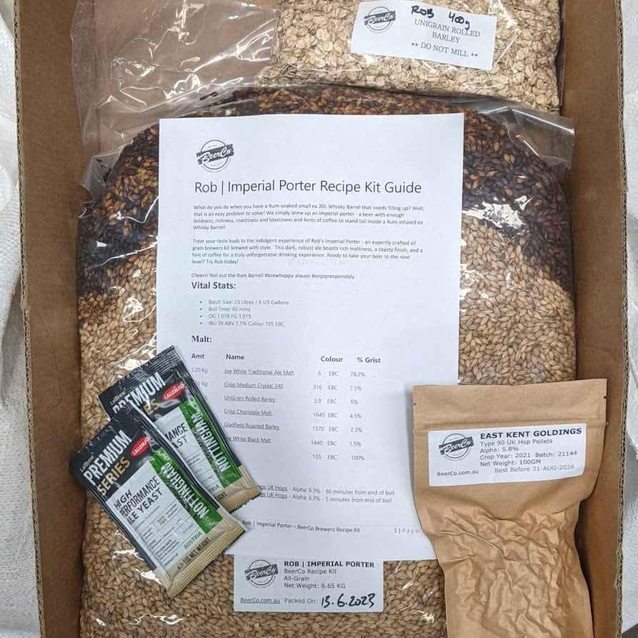Rob | Imperial Porter | BeerCo All Grain Brewers Recipe Kit - 0