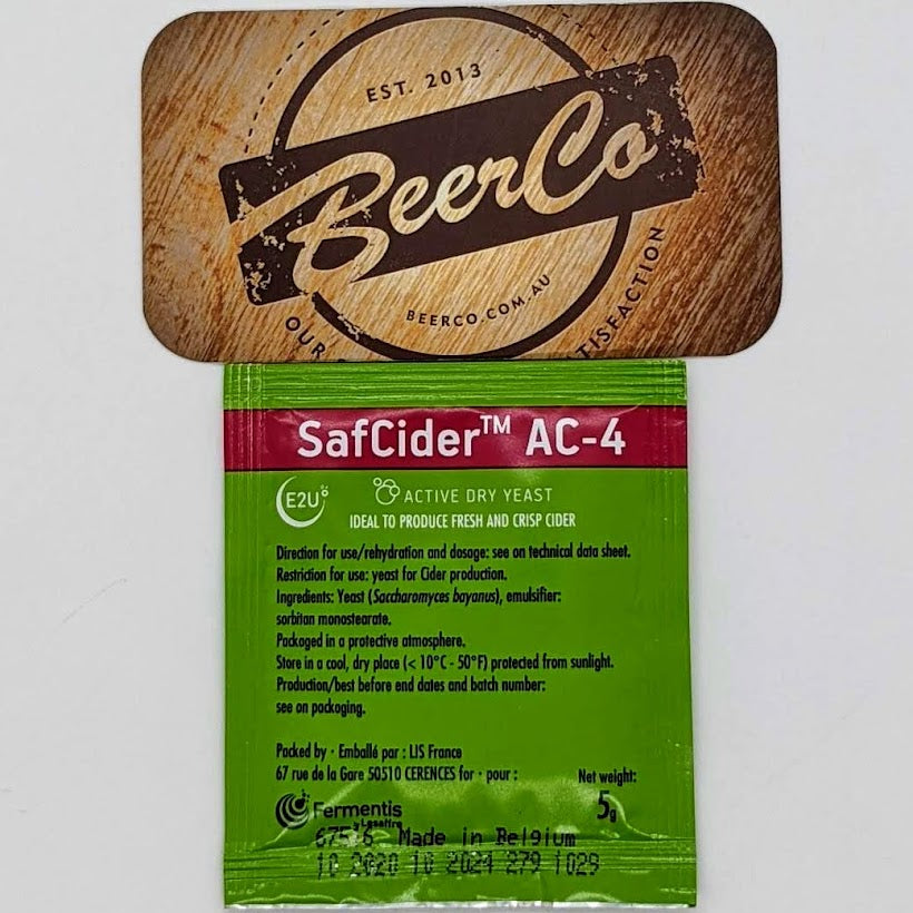 SafCider™ AC‑4 Fermentis by Lesaffre