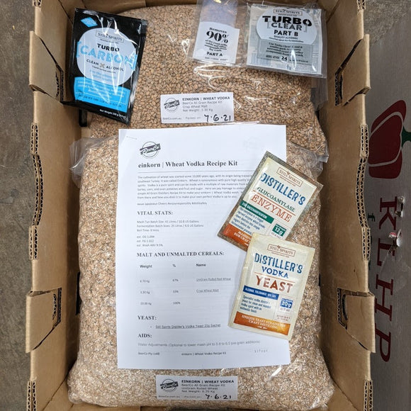 einkorn | Wheat Vodka Distillers Kit