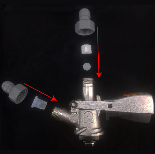 Keg Coupler | D Type | Push In
