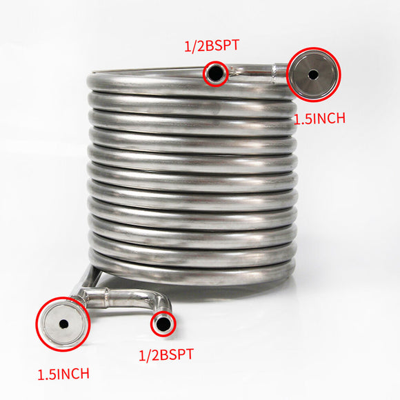 Coolossus Gen2.1 | Passivated Stainless Steel Counter Flow Chiller