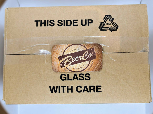 Carton + Partitions for 500mL Flint Glass Apollo Bottle with Cork Mouth