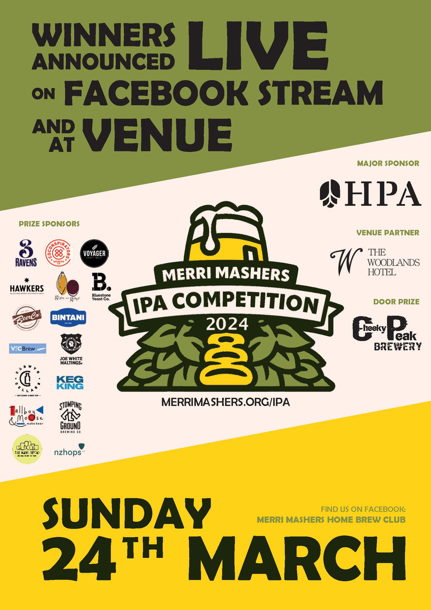 Merri Mashers IPA Competition | Sun 24 March 2024