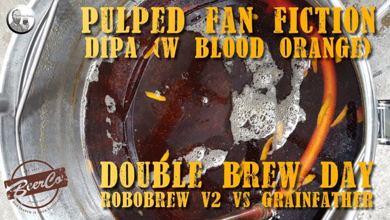 Pulp Fan Fiction DIPA - System Wars - Brew Day - Beer Recipe - Video