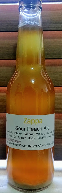 Zappa - Sour Peach Ale - BeerCo - Recipe