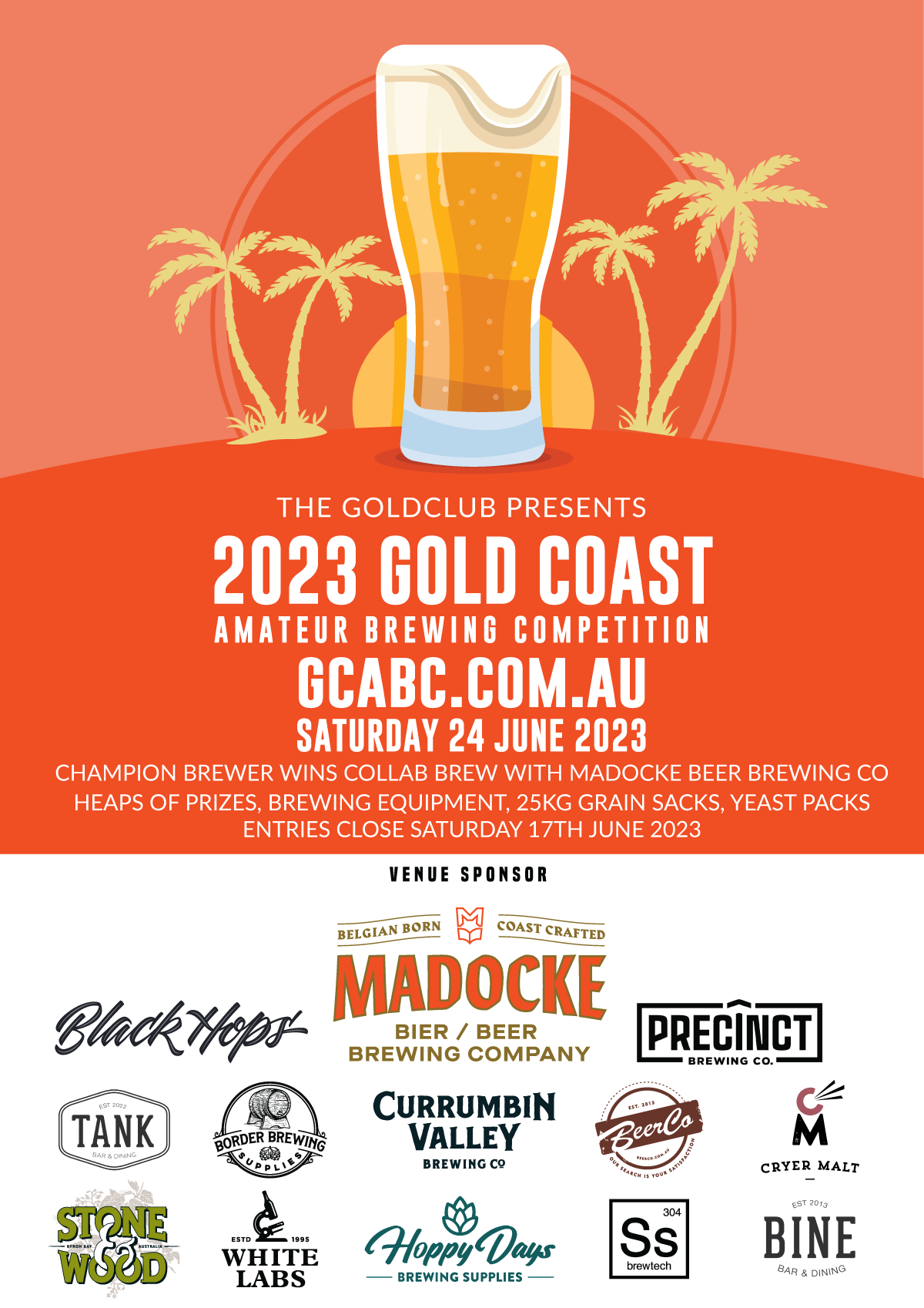 Gold Coast Amateur Brewing Competition 2023