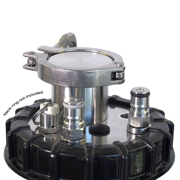 Universal Apollo Pressure Lid (2in Tri-Clover) | Stainless Steel