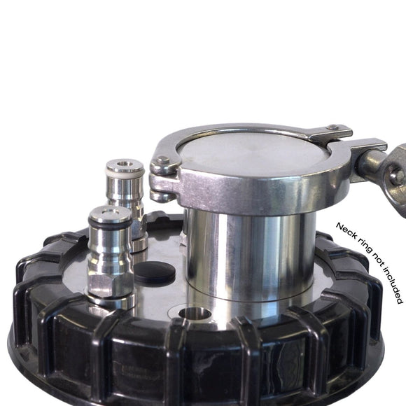 Universal Apollo Pressure Lid (2in Tri-Clover) | Stainless Steel