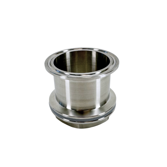 Bulkhead | 2 Inch Tri-Clover | Stainless Steel