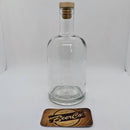 6 X 500mL High Flint Glass Apollo Bottle with Cork Mouth with Stoppers (Ctn)-1