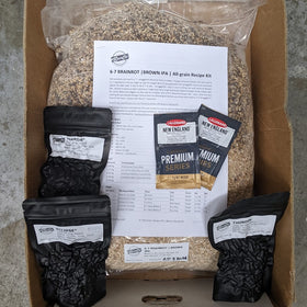 6-7 Brainrot | Brown IPA | BeerCo All Grain Brewers Recipe Kit - 0