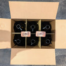 2L 64oz Amber Glass Growler Bottle With 38mm 400 Screw Neck-3