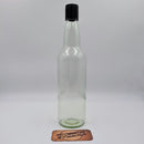 700ml Flint Glass Spirit Bottle 30mm Extra Deep ROTE Neck with Closures (Carton of 12)-1