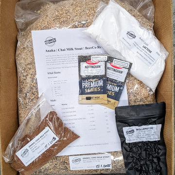Anaka | Chai Milk Stout | BeerCo All Grain Brewers Recipe Kit - 0