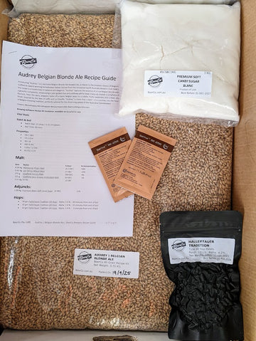 Audrey | Belgian Blonde Ale | BeerCo All Grain Brewers Recipe Kit - 0
