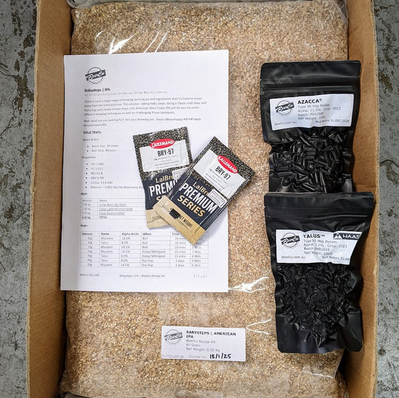 Babysteps | IPA | BeerCo All Grain Brewers Recipe Kit