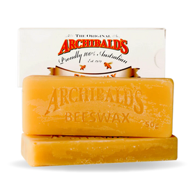 Archibald Honey | Filtered Beeswax | 50g Finger | 275g Block - 0