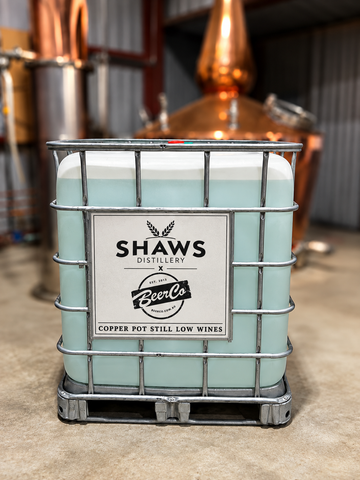 Copper Pot Still Low Wines – 30% ABV – Feints Enriched