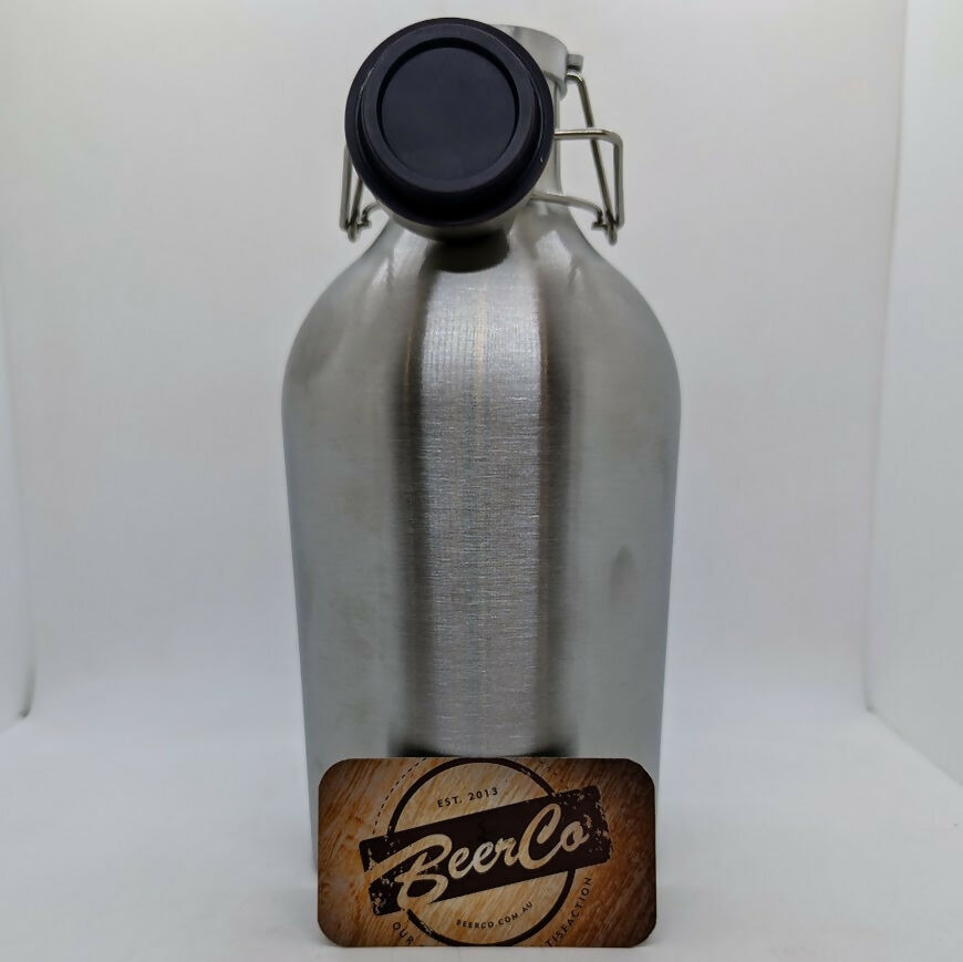 64 OZ 1.89 SS GROWLER SWING-TOP LID OFF